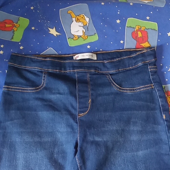 Levi's Pull On Jeggings 26" Waist Blue Jogger Jeans - Picture 7 of 13